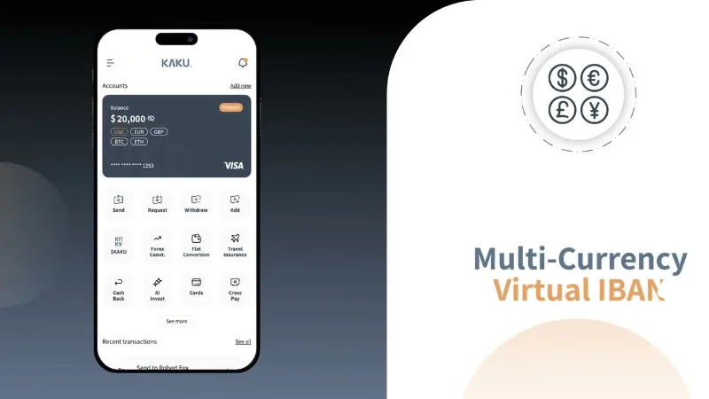 KAKU Finance mobile app video thumbnail