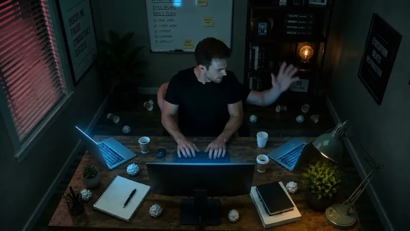 Live action video with motion graphics overlays from the Motion Graphix portfolio